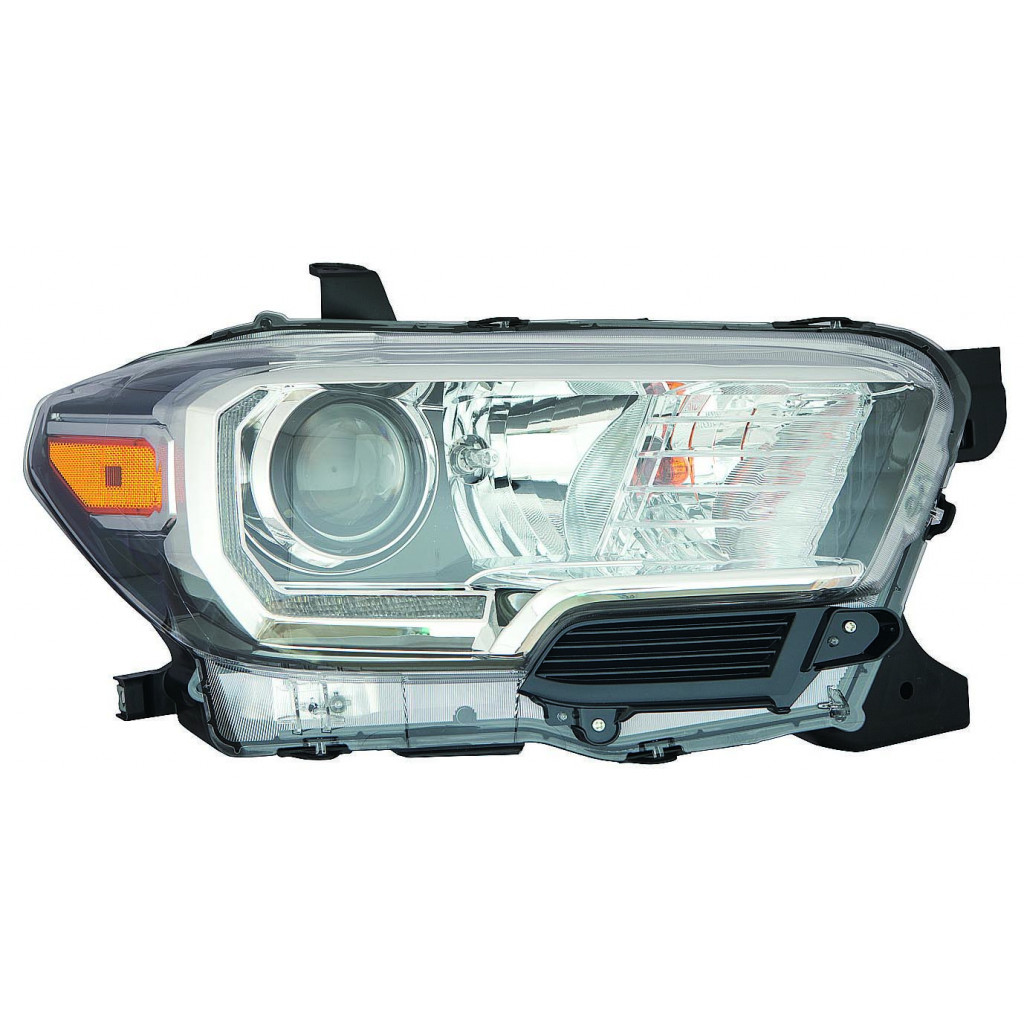 For Toyota Tacoma Headlight Assembly 2016-2020 Passenger Side Halogen ...