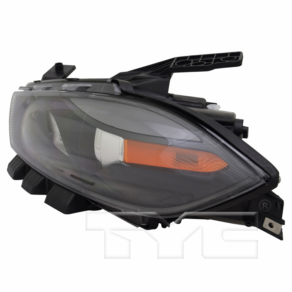 For Dodge Dart Headlight 2013 14 15 Driver Side Black Trim CAPA For