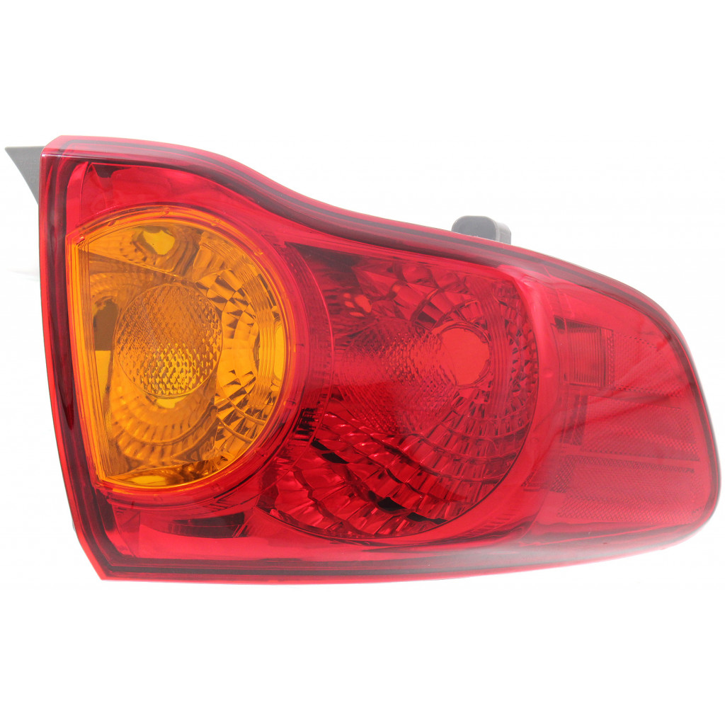 OE Replacement TOYOTA COROLLA_SEDAN Tail Light Multiple Manufacturers TO2805113C Partslink Number TO2805113 