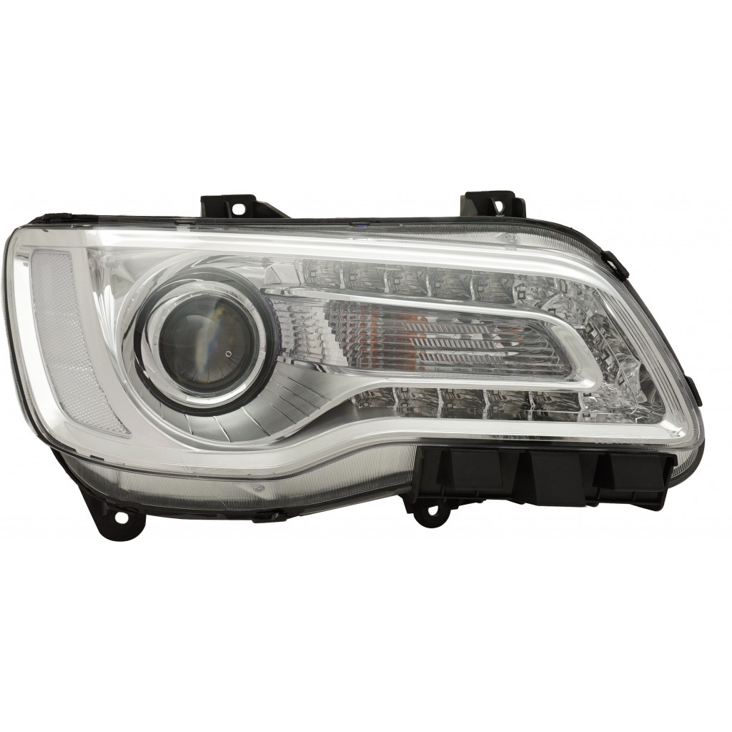 For Chrysler 300 Headlight Assembly 2018 2019 2020 Passenger Chrome CH2503322