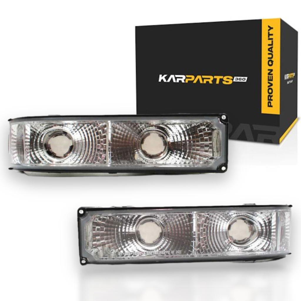 GM2522106 Fits 1988-2002 Chevy Pickup Signal Light Pair