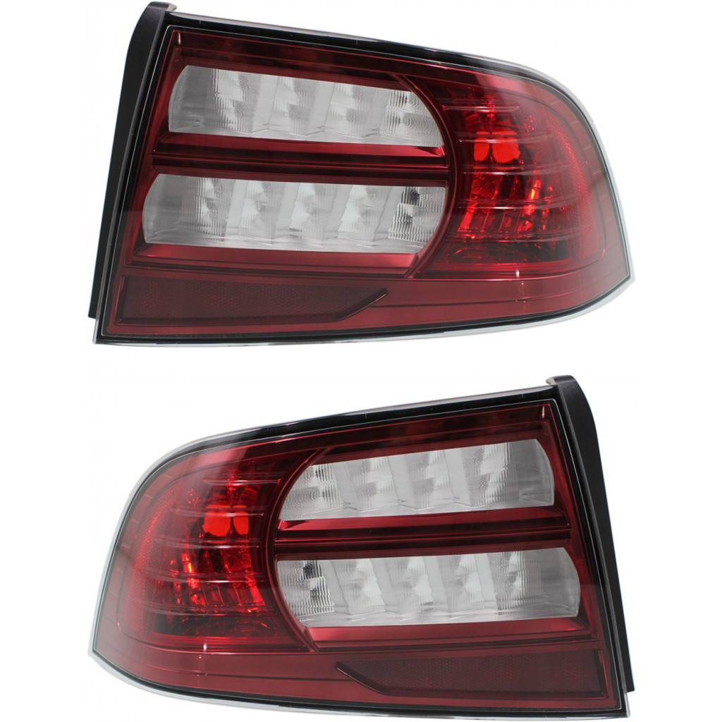 For Acura TL Tail Light Assembly 2007 2008 LH and RH Pair Base w/o