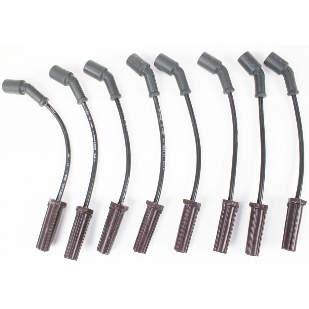 For Chevy Silverado 1500/2500/3500 Spark Plug Wire 1999-2006 Set of 8 Black | eBay Plugs And Wires For 2006 Chevy Silverado
