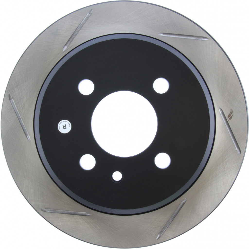 StopTech For BMW 325iX 1988 - 1991 Slotted Sport Brake Rotor Rear Passenger Side