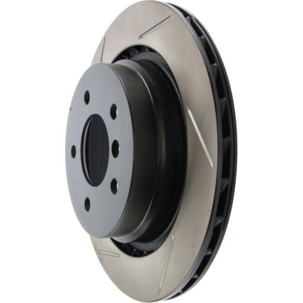StopTech For BMW Z3 1998 99 00 01 2002 Brake Rotor Slotted - Rear Passenger Side
