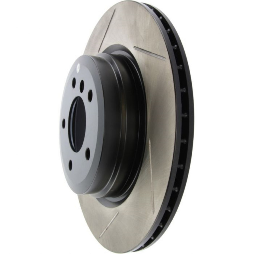 StopTech For BMW 335d 2009 2010 2011 Brake Rotor Slotted – Rear Passenger Side