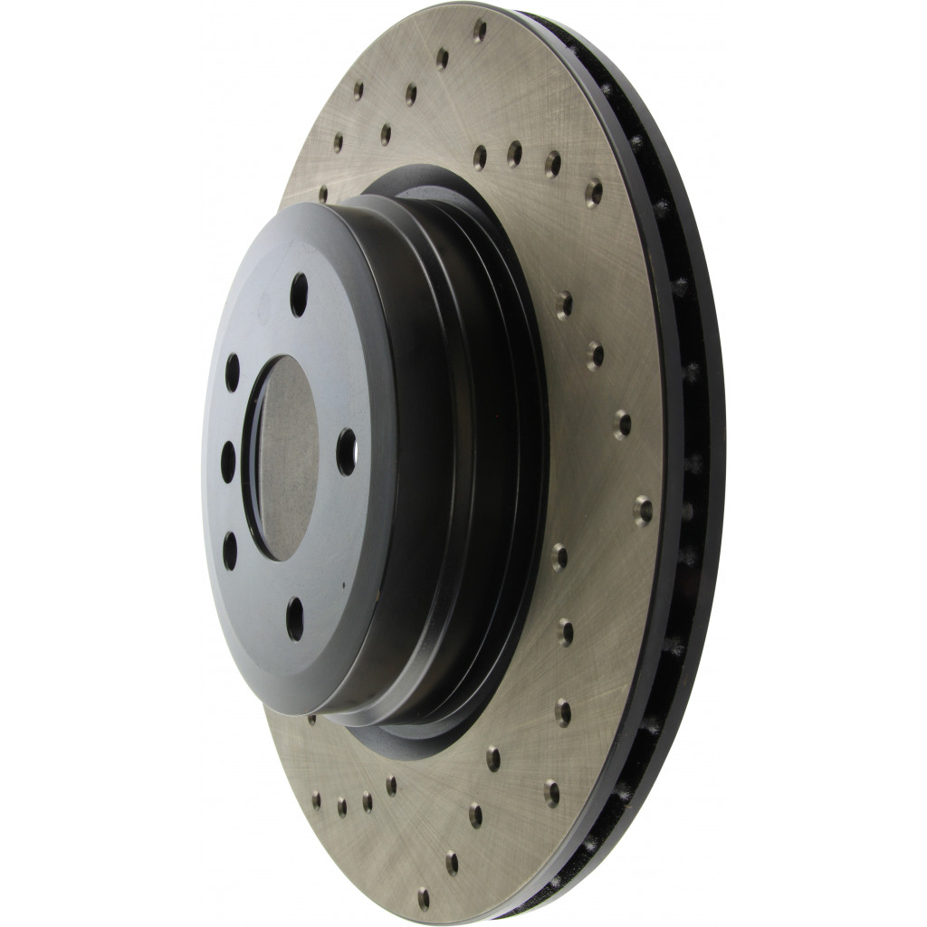 StopTech For Honda Civic 2006-2015 Brake Rotors Cross Rotor Rear Passenger Side
