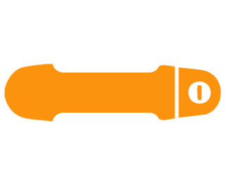 Exterior door handle icon