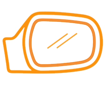 Door mirror icon